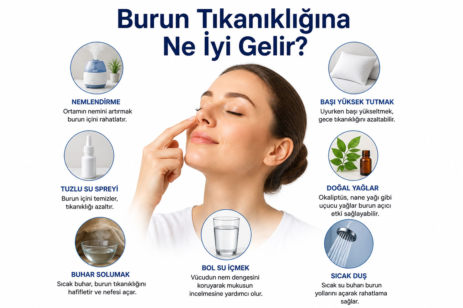 Burun Tıkanıklığına Ne İyi Gelir?