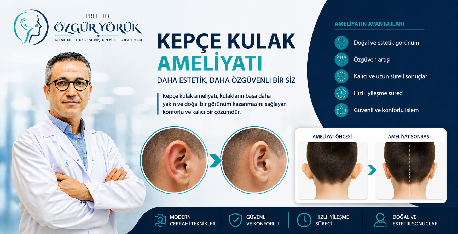 Kepçe Kulak Ameliyatı