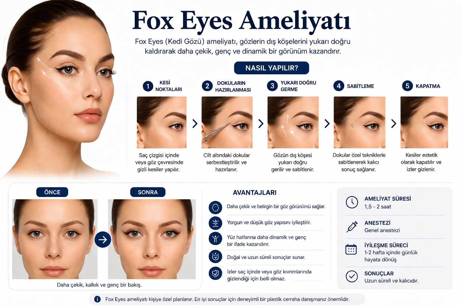Fox Eyes (Tilki Göz) Ameliyatı