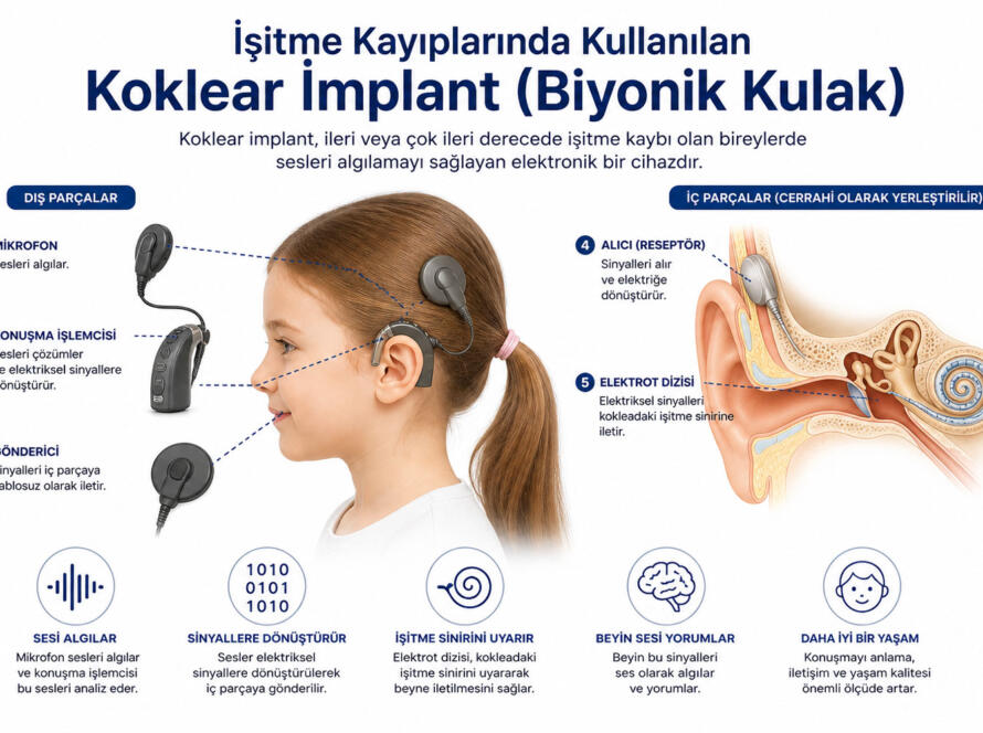 İşitme Kayıplarında Kullanılan Koklear İmplant (Biyonik Kulak) Nedir?