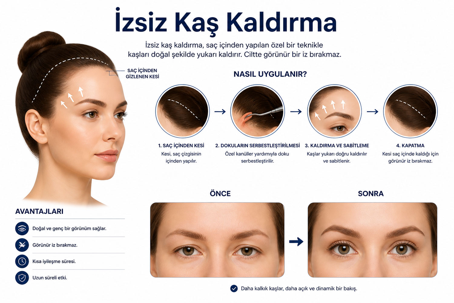İzsiz Kaş Kaldırma