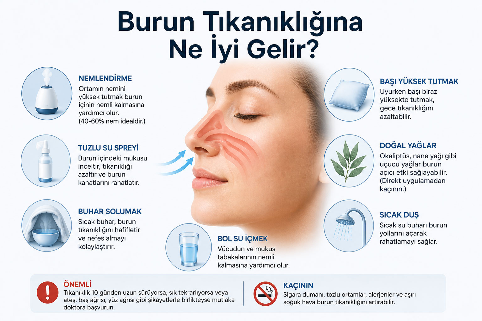 burun tıkanıklığı tedavisi